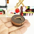 thumbnail image 2 of Misright Miniature Wooden Sewing Box Vintage Design For 1/12 Scale Dollhouses, 2 of 7