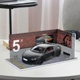 thumbnail image 2 of tredstone 1/24 Garage Voiture Diorama Modèle Décoration pour Micro Paysage Diorama Décor Rouge, 2 of 9