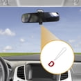 thumbnail image 3 of Unique Bargains 1 Pcs Metal/Rhinestones with Diamonds Car Rear View Mirror Pendant Accessories Car Hanging Ornament Red D, 3 of 6