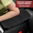 thumbnail image 1 of Ruiboury Waterproof Armrest Cover Exquisite Craft No Tool Required Fits Most Vehicles Elastic Band PU SUV, 1 of 6