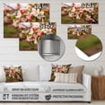 thumbnail image 4 of Designart "Apple Blossom Petals Adorning the Farm I" Floral Metal Wall Art, 4 of 5