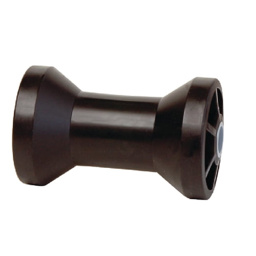 Tiedown 86481 Boat Trailer Black Rubber Hull/Spool Roller 5" for 1/2" Shaft