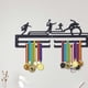 thumbnail image 3 of Urban Sports Wall Medal Holder, Iron Medal Hanger, Marathon Medal Display Stand, 3 of 5