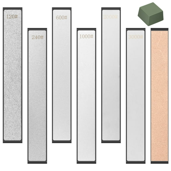Sharpening Stones Kit Portable Knife Sharpener Fixed Angle Kit Stable Knife Sharpener Versatile Honing Whetstone High Efficient Sharpener Plate Honing Whetstone for Kitchens