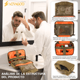 thumbnail image 2 of Viaje Táctico Bolsa Organizador Hombre Xtellar cafe, 2 of 3