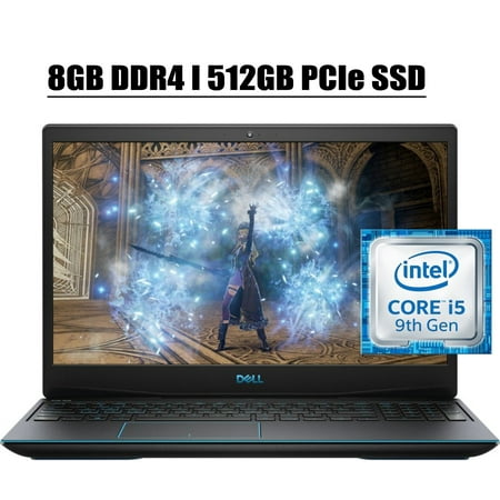 2020 Newest Dell G3 15 3590 Premium Gaming Laptop Computer I 15.6" Full HD IPS I Intel Quad-Core i5-9300H I 8GB DDR4 512GB PCIe SSD I 6GB GTX 1660Ti Max-Q Backlit Win 10