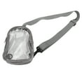 thumbnail image 4 of Bolso de hombro transparente Bling Bling PVC transparente para mujer, 4 of 12