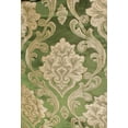 thumbnail image 2 of Luxury Jacquard Curtain Panel with Attached Waterfall Valance, 54 by 84-Inch Angelina Sage (2-Panels), 2 of 4