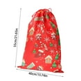 thumbnail image 3 of Zjunqe Large Christmas Drawstring Gifts Bags 22"x16",1 Pcs Reusable Non-Woven Christmas Gift Bags with drawstring for Holiday Xmas Party Gifts Wrapping Shopping Wrapping Kids Toys Goodie Presents, 3 of 8