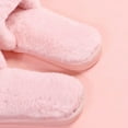 thumbnail image 5 of RYDCOT Heart-shaped Slippers - Women Winter Warm Round Head Soft Sole Slippers Memory Foam Indoor Slide Slippers, 5 of 9