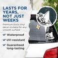 thumbnail image 3 of (2 Pack) Fishing Raccoon Stickers - Angler Animal Stickers - Outdoors Raccoon Stickers - 5" On Longest Side - Sticks to Smooth Flat Surfaces - Made in USA - BMCS17024, 3 of 7