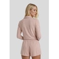 thumbnail image 2 of Forever 21 Two-Piece Pajama Short Set, Color-Soft Pink, Size-S, 2 of 9