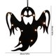 thumbnail image 2 of Lámpara colgante de Halloween Decoración de luces góticas de madera para fiesta de club (fantasma), 2 of 6