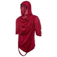 thumbnail image 2 of Men's Trend Short Sleeve Hooded T-Shirt - Hop Street Style, Polyester, Casual/Work/Daily Wear, 2 of 8