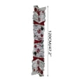 thumbnail image 2 of Clearance!Christmas Wreath Christmas Swag for Front Door, Artificial Christmas Garland with Bow Flocked Xmas Garland Rattan Set for Outdoor Indoor Home Decor(47.2inch Rattan), 2 of 11