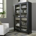 thumbnail image 2 of Signature Design by Ashley Lenston 2-Door Wood Accent Cabinet in Black/Warm Gray, 2 of 10