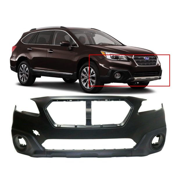Front Bumper Cover For 2015 2017 Subaru Outback 2 5i 3 6r 57704al01a Su1000176 Walmart Com