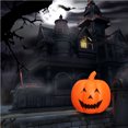 thumbnail image 3 of 32cm Halloween Pumpkin Light Decor LED Lámpara de calabaza Música acústica Luz nocturna para niños Niños (Naranja, sin batería), 3 of 5