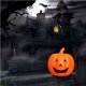 thumbnail image 4 of 32cm Halloween Pumpkin Light Decor LED Lámpara de calabaza Música acústica Luz nocturna para niños Niños (Naranja, sin batería), 4 of 7