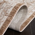 thumbnail image 5 of SAFAVIEH Willow Jaymes Medallion Area Rug, Light Brown/Ivory, 6'3" x 6'3" Round, 5 of 8