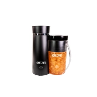 Mr. Coffee Cafetière glacée et chaude, machine à service unique avec gobelet de 650 ml et filtre à café réutilisable, noir
