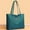 Green, variant on FAMTKT Women Tote Bag Large Shoulder Bag Top Handle Handbag with Yoga Mat Buckle for Gym, Work, School, Women Tote Pack