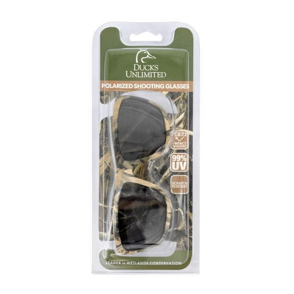 Ducks Unlimited Polarized Shooting Glasses, Sport Safety Eyewear