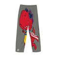 thumbnail image 5 of Balery Men'S Dinosaur Super Hero Cartoon Pants,Sleepwear Pants,Pajama Pants,Pj Bottoms Drawstring And Pockets-Small, 5 of 9