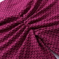 thumbnail image 3 of AWZXDE Honeycomb Texture Yoga Pants with Pockets High Waist Compression Workout Leggings for Women Sweat-Wicking Hot Pink,S, 3 of 7