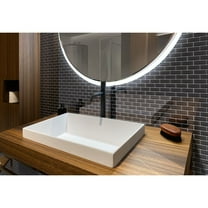 Apollo Tile 5 Pack 11.9-in x 11.9-in Anchor Gray Rectangular Glossy Finished Glass Mosaic Wall and Floor Tile (4.92 sq ft/case)