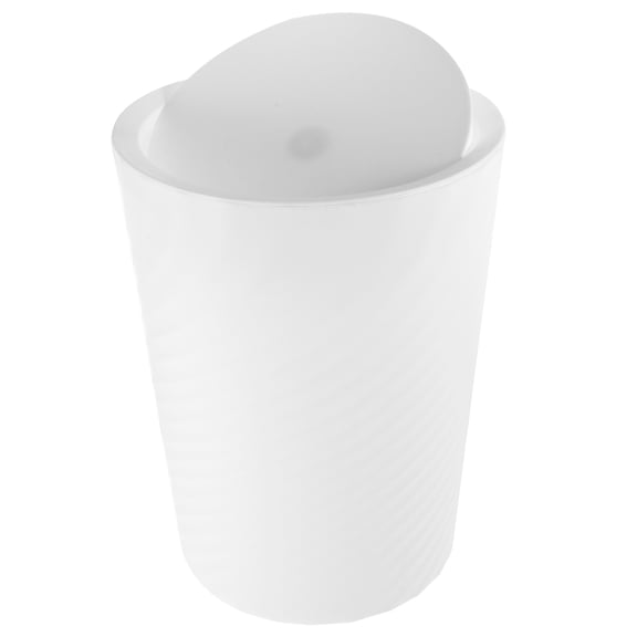 LABSERRON 1Pack Mini Trash Bin With Lid For Bathroom And Living Room