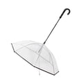 thumbnail image 3 of Dog Umbrella for Small Dogs, Clear Puppy Umbrella for Rainy Walking Keeps Pet Dry in Rain 28", 3 of 9
