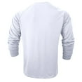 thumbnail image 6 of Taowp Henley Long Sleeve Buttons V Neck Cotton Workout Henley Men Shirts ,Size XL, 6 of 6