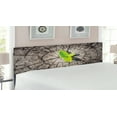 thumbnail image 2 of Tree of Life Headboard, Dried Earth with Last Bush Saving Planet Symbolic Image Hope Nature Home, Upholstered Decorative Metal Bed Headboard with Memory Foam, King Size, Brown Green, by Ambesonne, 2 of 4