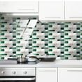 thumbnail image 4 of Colorful Peel And Stick Backsplash Tiles Kitchen Bathroom Square Self Adhesive Wall Tile Checkerboard Checkered Stickers,Multicolor (12-Sheet,)Harlik, 4 of 8