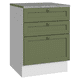 thumbnail image 1 of Gabinete Bajo Cocina Madesa Vik 60cm Con 3 Cajones BV, 1 of 4