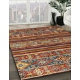 thumbnail image 2 of Ahgly Company Indoor Rectangle Abstract Saffron Red Abstract Area Rugs, 5' x 7', 2 of 6