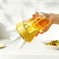 thumbnail image 5 of Oil Sprayer for Cooking, Glass Oil Spray Bottle, Atomized Mister for Air Fryer Cooking, Leak-Proof Kitchen Oil Dispenser, Healthy Oil Control Sprayer for Frying Grilling - Yellow, Ccwuwei, 5 of 6