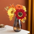 thumbnail image 6 of Dmlowu Halloween Sunflower Artificial Flowers Bouquet, 9x14 Inch No Fade Fall Flowers Artificial for Decoration, Fake Fall Flowers for Thanksgiving Halloween Decorations Outdoor & Indoor, 6 of 7
