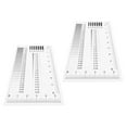 thumbnail image 3 of Miangastore 2 Pcs High-Precision Transparent Crack Width Ruler Scratch And Spot Appearance Inspection Ruler Crack Width Gauge For Construction, 3 of 9