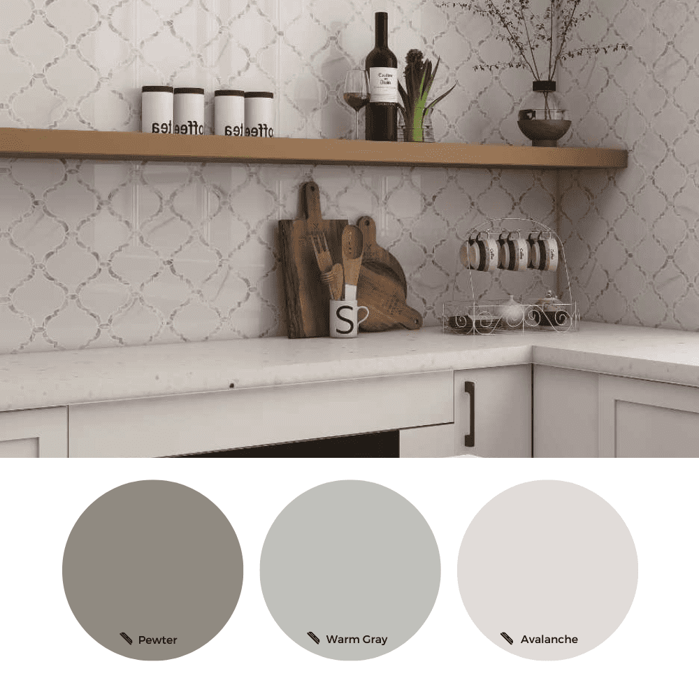 The Tile Life Tahitian Pearl Lantern 14" x 14.5" White Glass Mosaic Tile, 1 Sheet