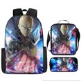 thumbnail image 1 of Naruto Surrounding Primary School Schoolbag, Cartoon Shoulder Bag Three-piece Set-QIUPING, 1 of 4