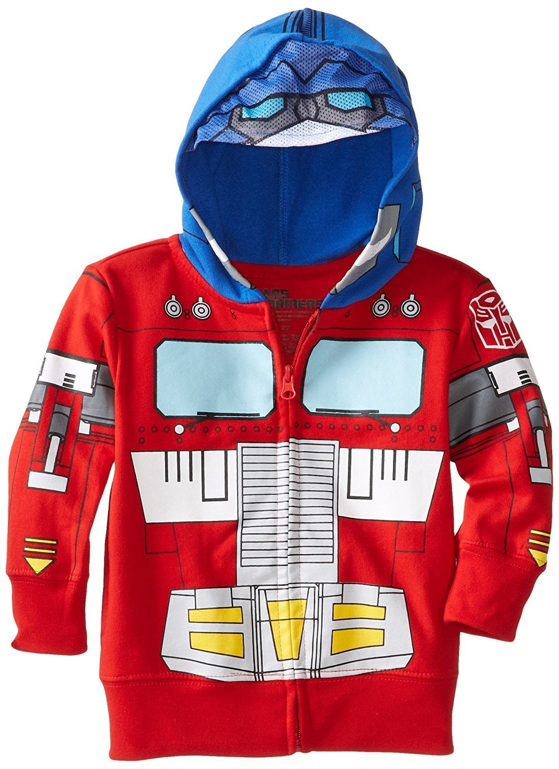Transformers Boys' Optimus Prime Character Hoodie