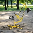 thumbnail image 4 of Sand Digger Kids Excavator Ride On Toy, Beach Toys Outdoor Sandbox Toy Digger, Steel Excavator Crane Rotates 360 with Stabilizing Base, Sand Toys Backyard Sandbox, Dirt and Snow - No Wheels, 4 of 5