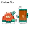 thumbnail image 3 of Double Throw Safety Disconnect Switches 63A 380V 3 Poles Power Disconnect Switches Industrial Switches Easy Installation, 3 of 9