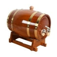 thumbnail image 2 of Distributeur de Baril Rétro Fût en Chêne pour Boisson Bière Déco Maison 1,5 L, 2 of 8