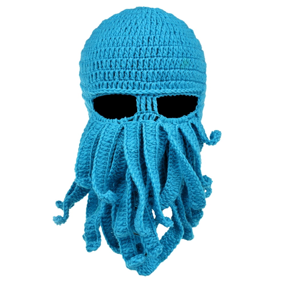 Octopus Cthulhu Knit Beanie Hat Cap 