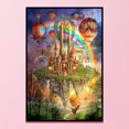 thumbnail image 1 of Cuadros Decorativos Bordado completo estampado Sky City Rainbow DIY 11CT hilo de algodón Kit de punto de cruz Ndcxsfigh Nuevos Originales, 1 of 8