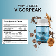 (3 Pack) VigorPeak Advanced Performance, Vigor Peak Daily Support (180 Capsules)