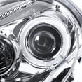 thumbnail image 7 of Spec-D Tuning Chrome Housing Clear Lens Projector Headlights Compatible with 1998-2005 Volkswagen Beetle With Factory Halogen Headlight, Left + Right Pair Headlamps Assembly, 7 of 7